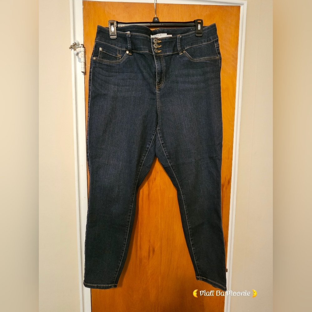 Torrid First at Fit High Rise 3 Button Jeans 20R